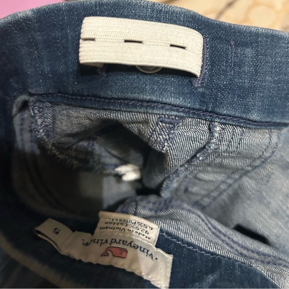 Vineyard Vines Girls Size 5 Pull-On Adjustable Waist Denim Jeans - Picture 5 of 5